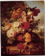 unknow artist Floral, beautiful classical still life of flowers.104 painting